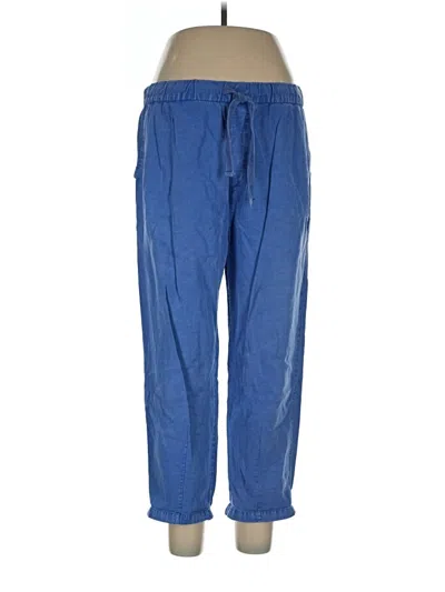 Pre-owned Zara Casual Pants In Blue