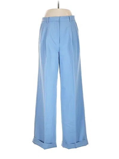 Pre-owned Zara Casual Pants In Blue