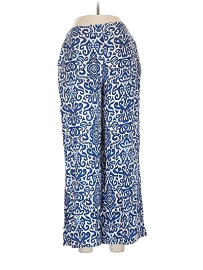 Pre-owned Zara Casual Pants In Blue
