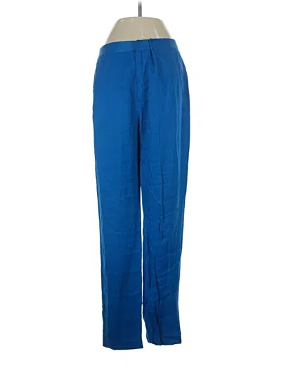 Pre-owned Zara Casual Pants In Blue