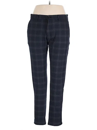 Pre-owned Zara Casual Pants In Blue