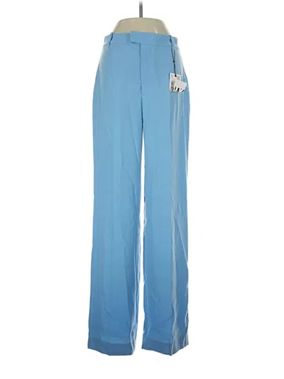 Pre-owned Zara Casual Pants In Blue