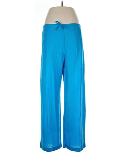 Zara Casual Pants In Blue