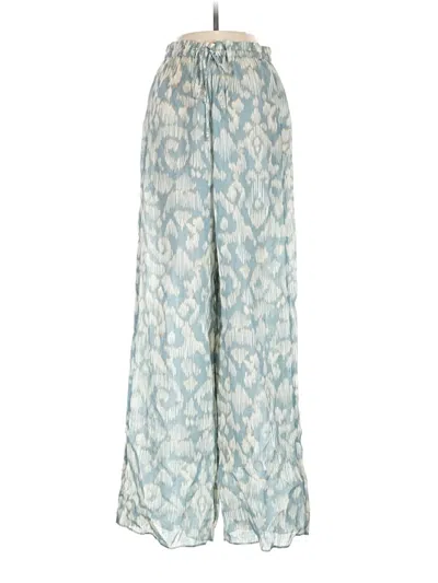 Zara Casual Pants In Blue