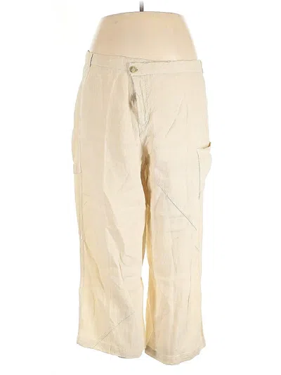 Pre-owned Zara Casual Pants In Brown