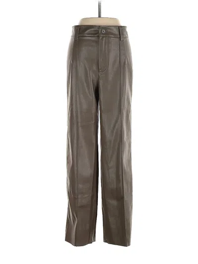 Pre-owned Zara Casual Pants In Brown