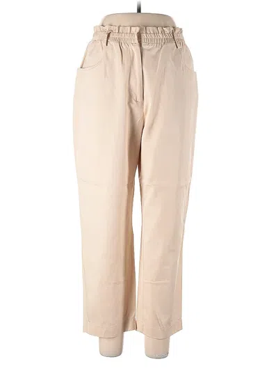 Pre-owned Zara Casual Pants In Brown