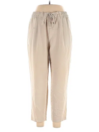 Pre-owned Zara Casual Pants In Brown