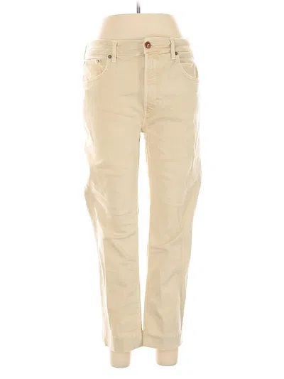 Pre-owned Zara Casual Pants In Brown