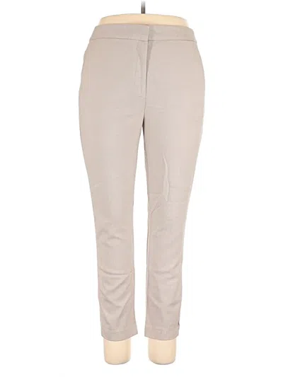 Pre-owned Zara Casual Pants In Brown
