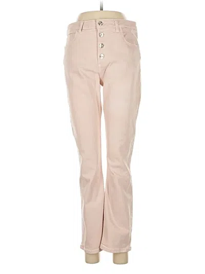 Pre-owned Zara Casual Pants In Brown