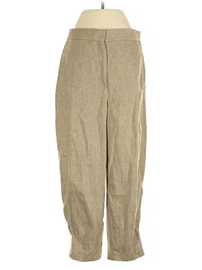 Pre-owned Zara Casual Pants In Brown