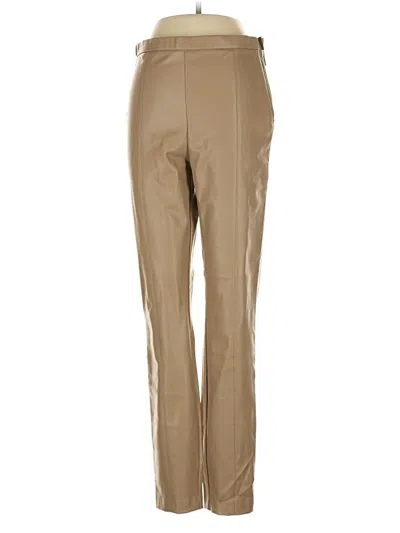 Pre-owned Zara Casual Pants In Brown