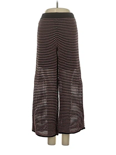Pre-owned Zara Casual Pants In Brown