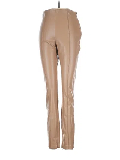 Pre-owned Zara Casual Pants In Brown