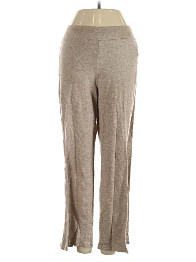 Pre-owned Zara Casual Pants In Brown