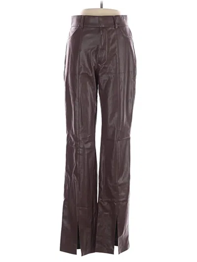 Pre-owned Zara Casual Pants In Brown