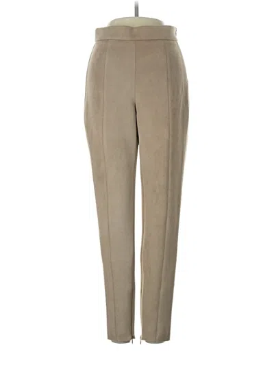 Pre-owned Zara Casual Pants In Brown