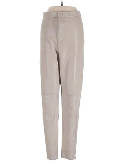 Pre-owned Zara Casual Pants In Brown