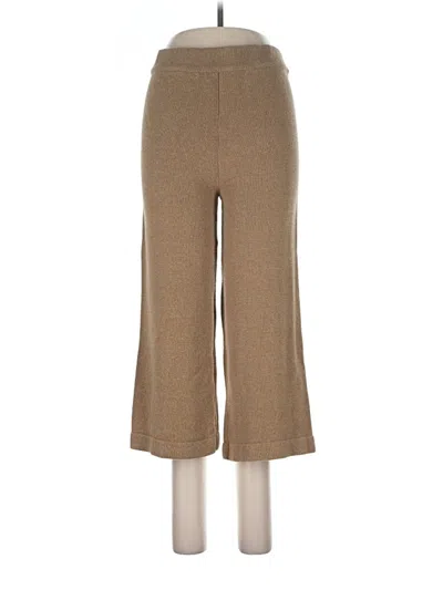 Pre-owned Zara Casual Pants In Brown