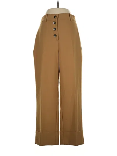Zara Casual Pants In Brown