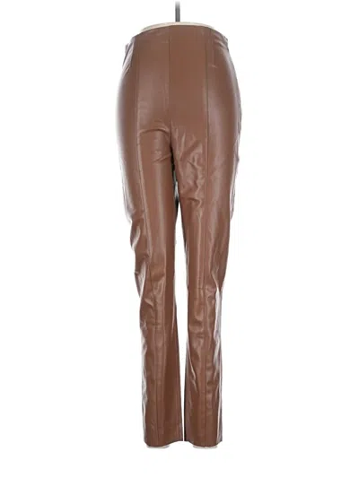 Zara Casual Pants In Brown