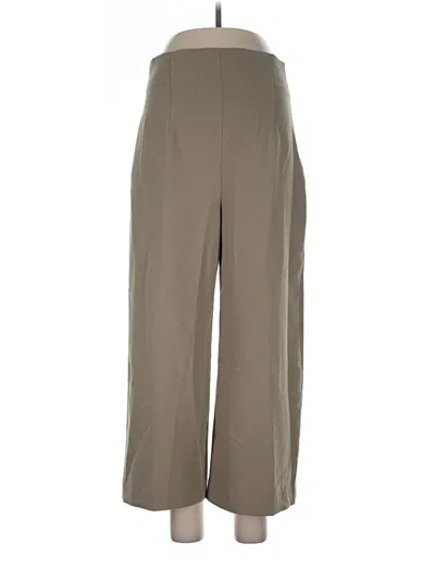 Pre-owned Zara Casual Pants In Brown