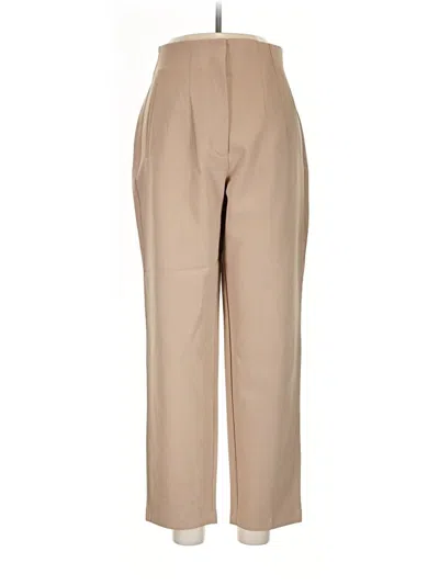 Pre-owned Zara Casual Pants In Brown