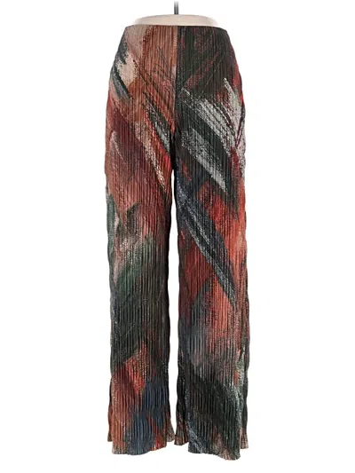 Pre-owned Zara Casual Pants In Brown