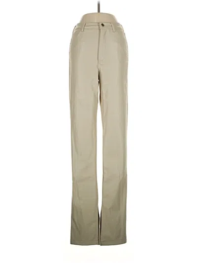 Pre-owned Zara Casual Pants In Brown