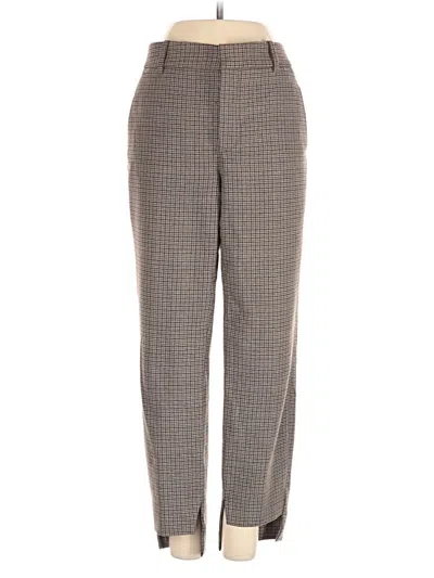 Pre-owned Zara Casual Pants In Brown