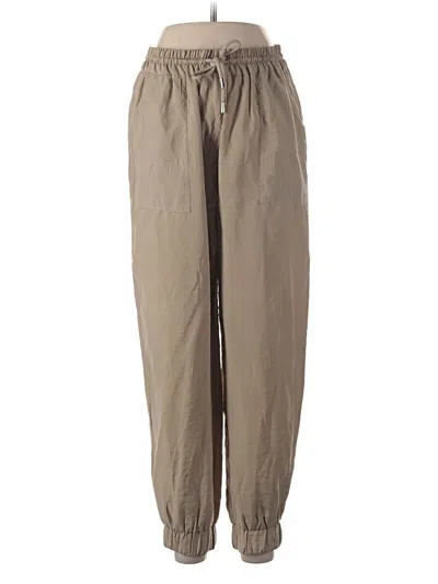 Pre-owned Zara Casual Pants In Brown
