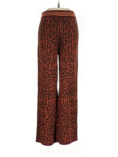 Pre-owned Zara Casual Pants In Brown