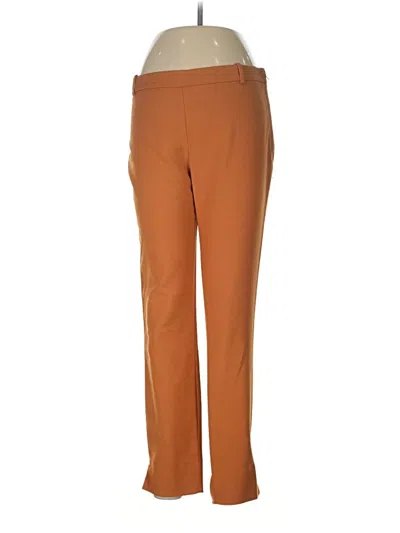 Pre-owned Zara Casual Pants In Brown
