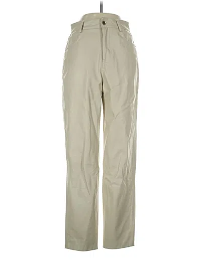 Pre-owned Zara Casual Pants In Brown