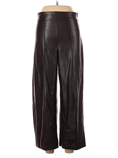 Pre-owned Zara Casual Pants In Brown