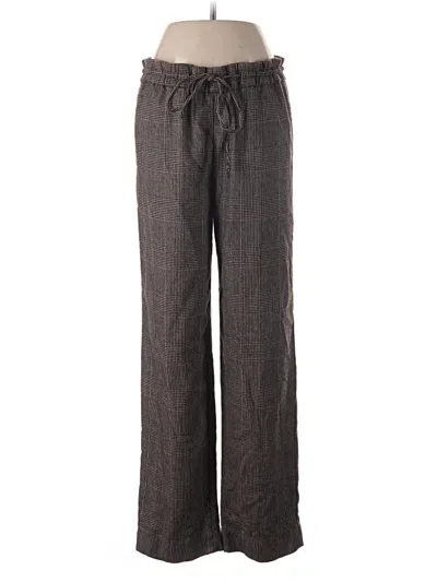 Pre-owned Zara Casual Pants In Brown