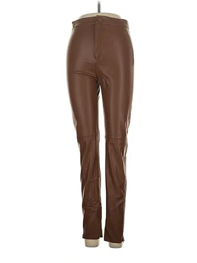 Zara Casual Pants In Brown