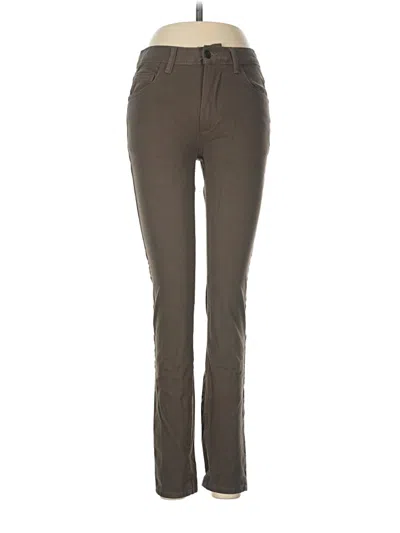 Pre-owned Zara Casual Pants In Brown