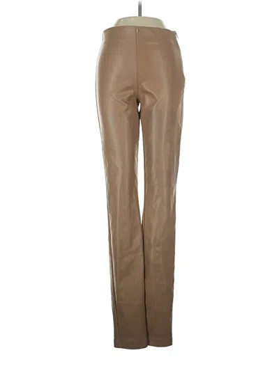 Zara Casual Pants In Brown