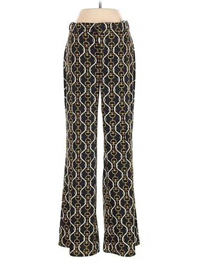 Pre-owned Zara Casual Pants In Gold