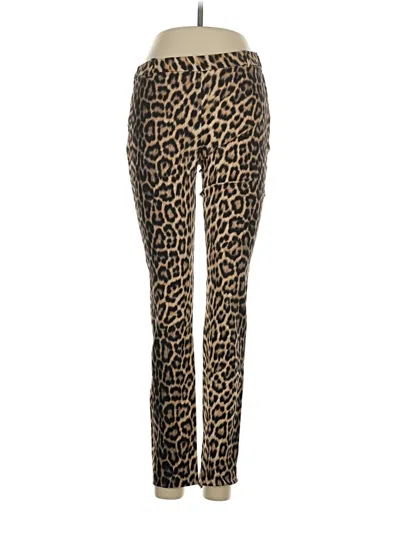 Pre-owned Zara Casual Pants In Gold