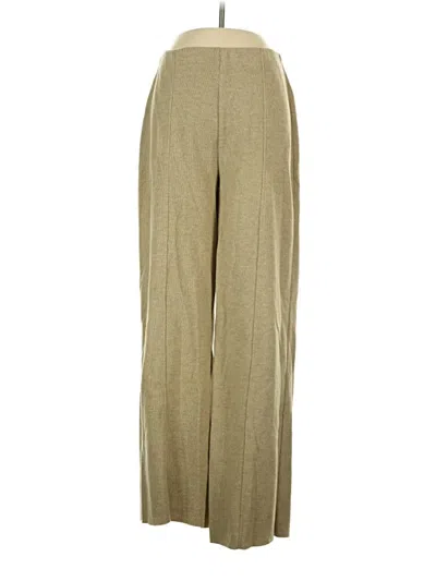 Pre-owned Zara Casual Pants In Gold