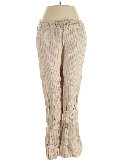 Pre-owned Zara Casual Pants In Gold