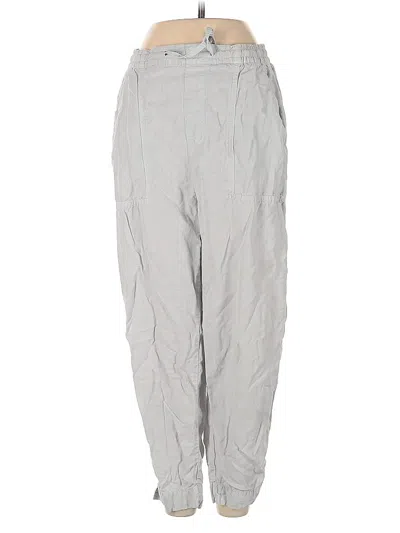 Pre-owned Zara Casual Pants In Gray