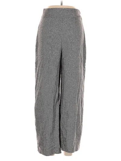 Pre-owned Zara Casual Pants In Gray