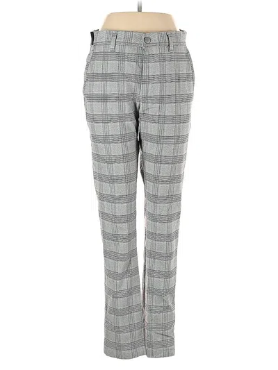 Pre-owned Zara Casual Pants In Gray