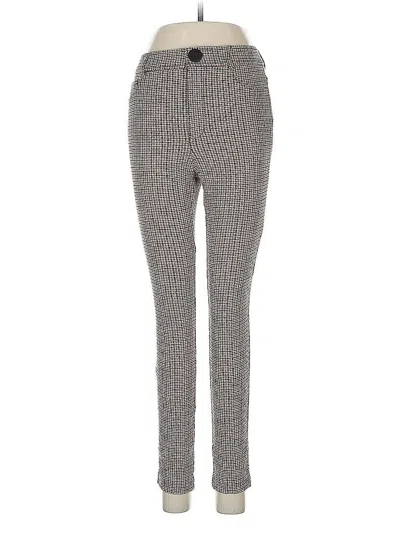 Pre-owned Zara Casual Pants In Gray