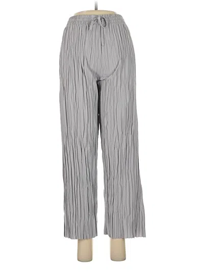 Zara Casual Pants In Gray