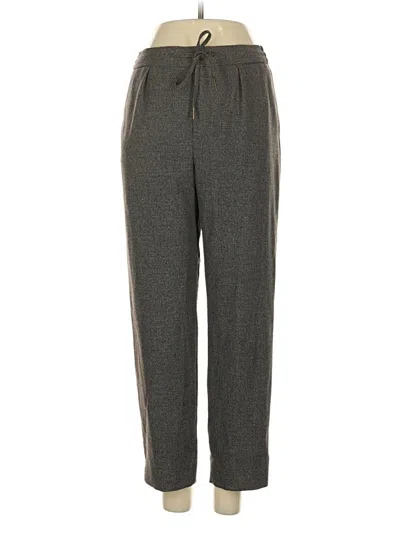 Pre-owned Zara Casual Pants In Gray